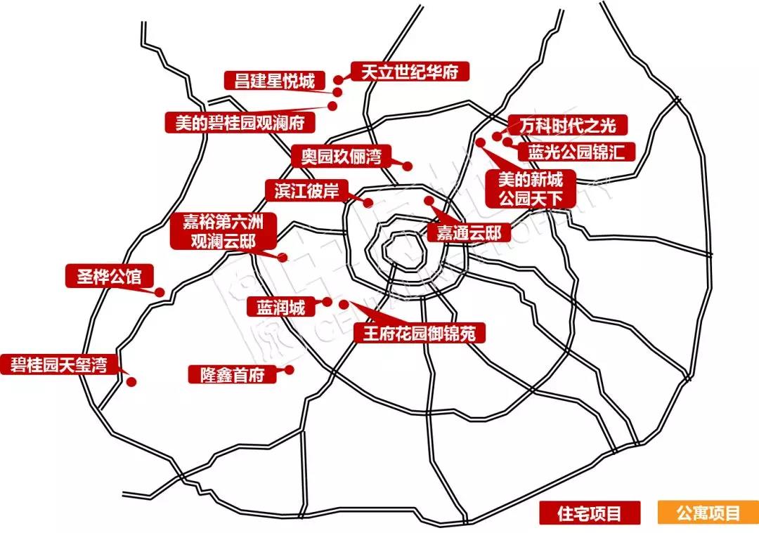 "银四"末成都住宅供应量上涨 本周3531套房源入市