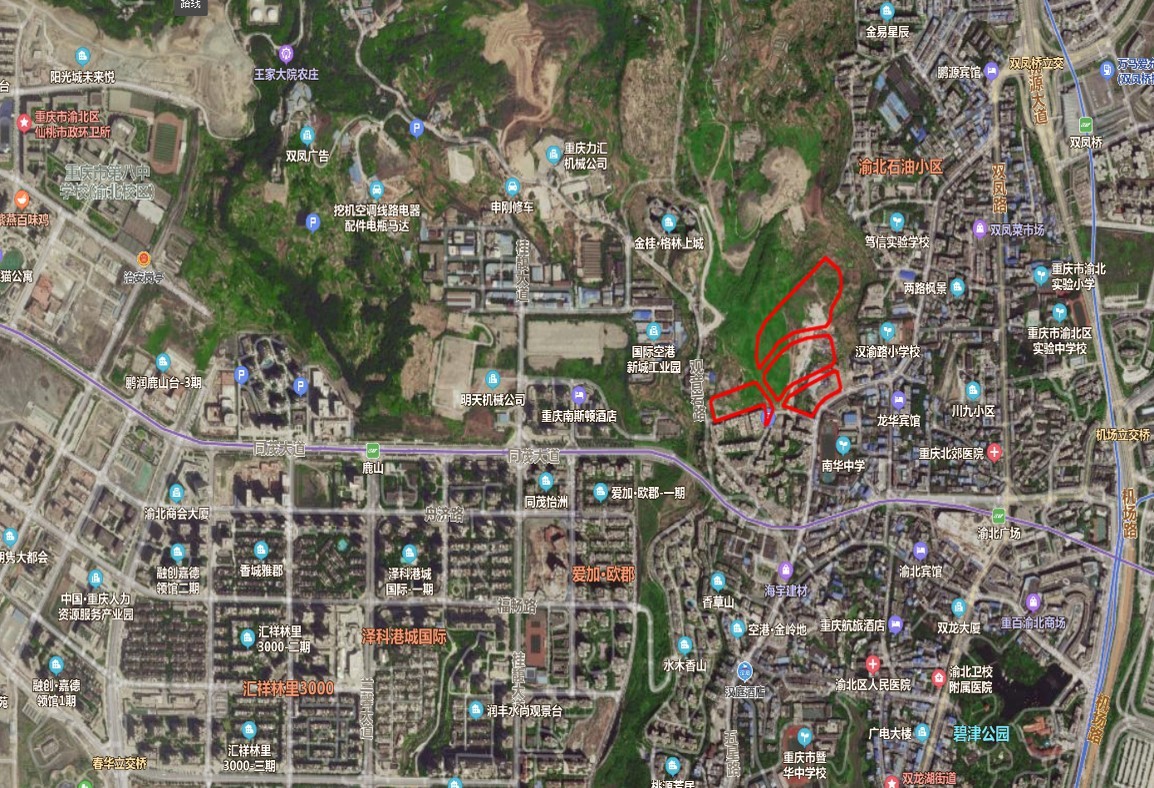 新闻中心 新闻资讯 新闻头条 正文地块名称 渝北区观音桥组团c分区c20