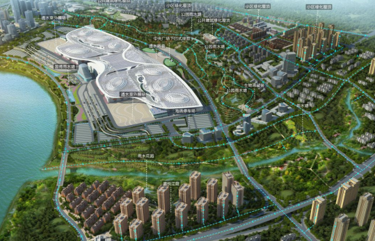 到2025年,悦来国际会展城将成为国家标志性国际会展平台和重庆对外