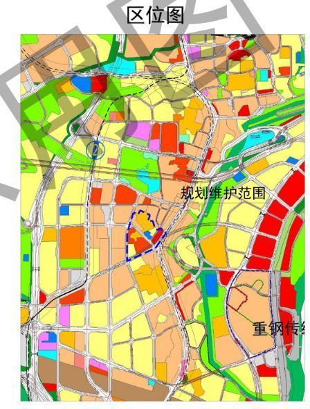 完善老城区功能,特申请对大渡口组团c41-3等地块进行规划修改